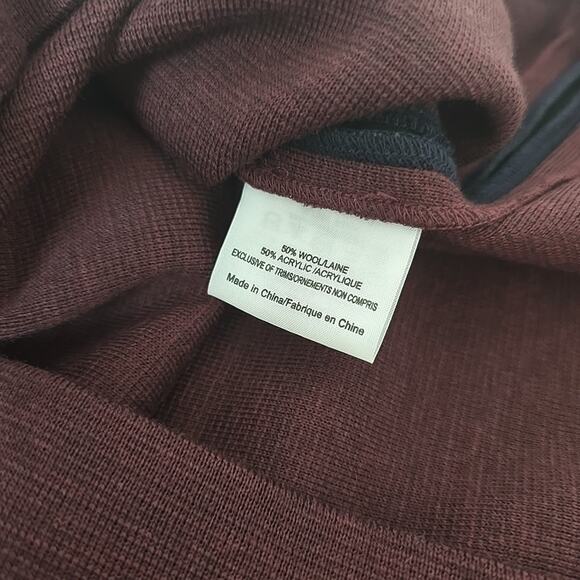 Tory Burch Ponte Knit Sheath Dress Size Large Colorblock Wool Blend Sleeveless‎ - Picture 4 of 9